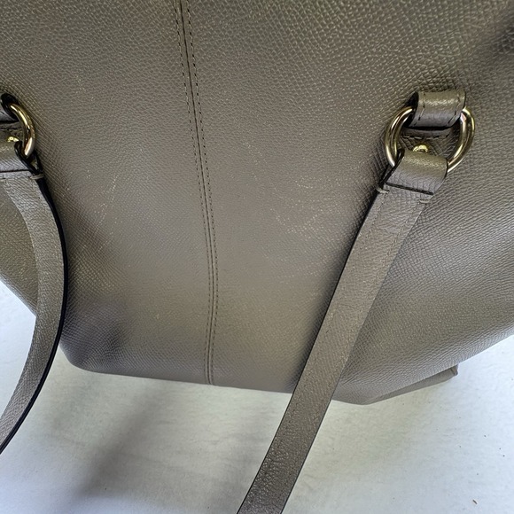 Coach Stanton Carryall, Grey Birch, Missing Shoulder Strap For Crossbody - Picture 10 of 14